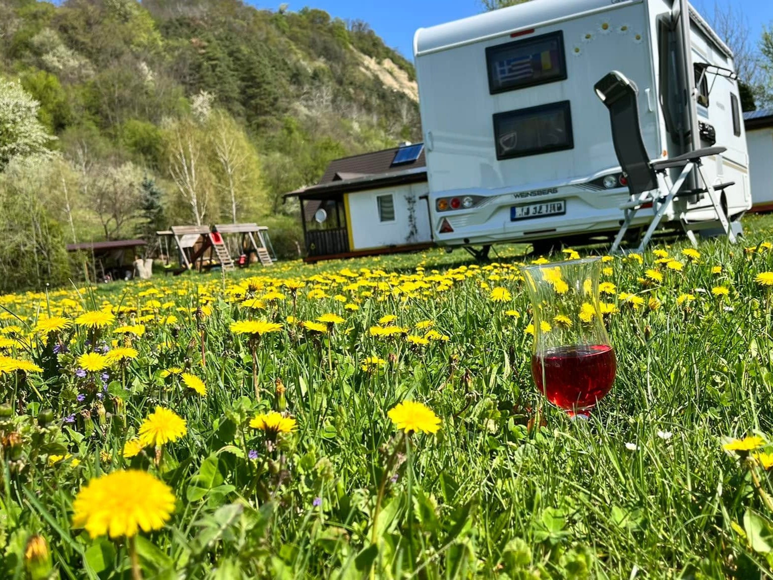 Caravan pitch